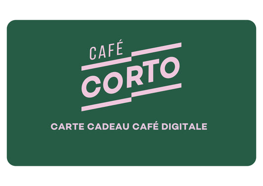 Carte cadeau café Café Corto : Torréfaction de cafés de spécialité