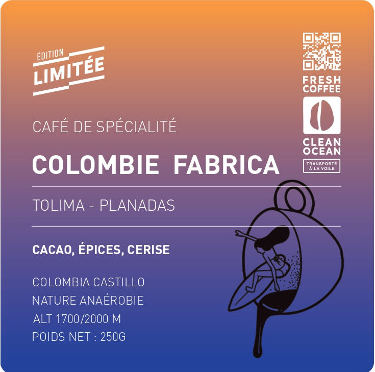 CAFÉ À LA VOILE - COLOMBIE